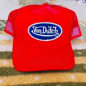 Von Ducth Mens SnapBack Hat